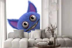 Naklejka: Futrzany gremlin