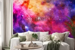 Naklejka: Galaxy - elementy tego obrazu dostarczone przez nasa