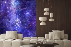 Naklejka: Głęboka przestrzeń kosmiczna mgławica