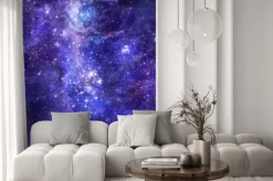 Naklejka: Głęboka przestrzeń kosmiczna mgławica