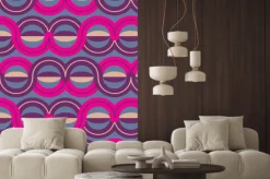 Naklejka: Geometryczne kolorowe szwu