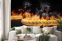 Naklejka: Giria i skakanka w ogniu