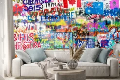 Naklejka: Graffiti panorama