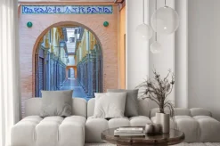 Naklejka: Granada - rynek alcaiceria rano