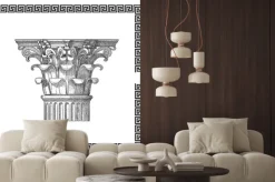 Naklejka: Greckie kolumny