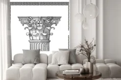 Naklejka: Greckie kolumny