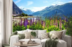 Naklejka: Górski krajobraz