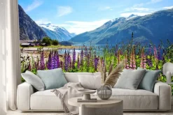 Naklejka: Górski krajobraz