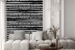 Naklejka: Grunge paski bezszwowe wzór, vintage tle, do owijania, tapety