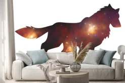 Naklejka: Gwiazda wilk