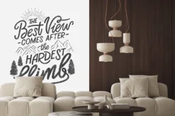 Naklejka: Hand lettering motivation quote 01