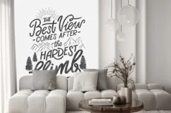 Naklejka: Hand lettering motivation quote 01