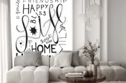 Naklejka: Happy life opisowego