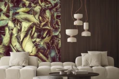 Naklejka: Herbstlaub, tekstury