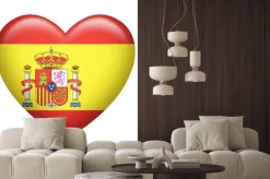 Naklejka: Hiszpański insygnia heartshape