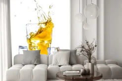 Naklejka: Ice tea z cytryną powitalny