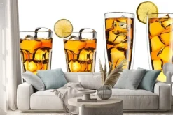 Naklejka: Iced zestaw herbaty