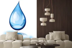 Naklejka: Icon kropla wody