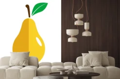 Naklejka: Icono plano pera # 2