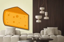 Naklejka: Ikona projektowania sera