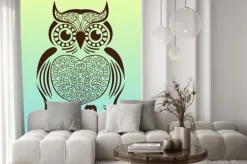 Naklejka: Ilustracja owl.vector.