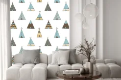 Naklejka: Indiańskie tipi