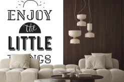 Naklejka: Inspirująca romantyczna cytat. typograficzny plakat lub karty