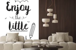 Naklejka: Inspirująca romantyczna cytat. typograficzny plakat lub karty