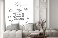 Naklejka: Inspirujące i romantyczny cytat. wektor izolowane typografia