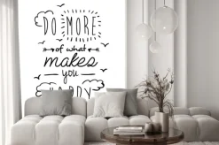 Naklejka: Inspirujący cytat ręcznym pismem