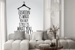 Naklejka: Inspirujący cytat o stylu. vector sztuki.