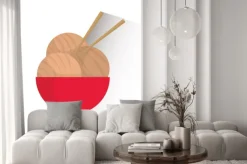 Naklejka: Japonia kultura projektowe