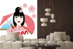 Naklejka: Japonia kultura projektowe