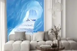 Naklejka: Jaskinia lodowa