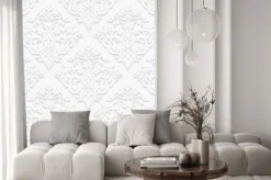 Naklejka: Jednolite kwiatowy wzór w tradycyjnym stylu