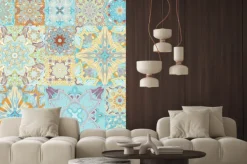 Naklejka: Jednolite wektor wzorca. niejednolita całość. w stylu arabskim.