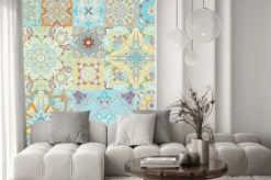 Naklejka: Jednolite wektor wzorca. niejednolita całość. w stylu arabskim.