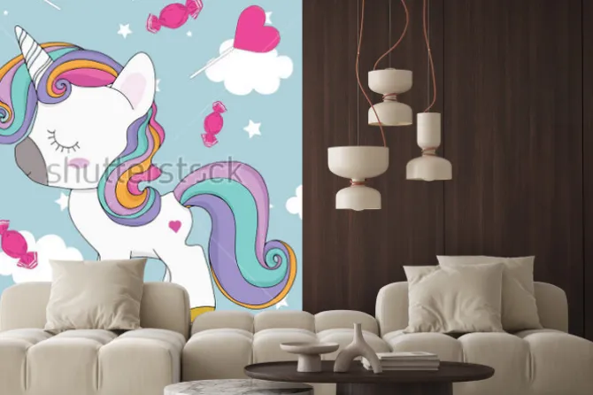 Naklejka: Jednorożec