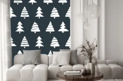 Naklejka: Jodły szwu wzór