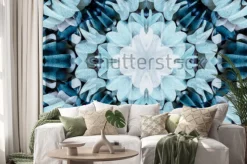 Naklejka: Kalejdoskop z pięknym ornamentem koloru - dokładne podsumowanie