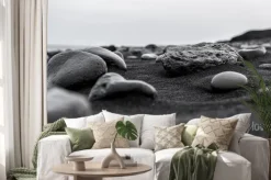 Naklejka: Kamień plaża