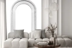 Naklejka: Kamienny łuk na białym tle