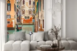 Naklejka: Kanał w wenecji