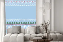 Naklejka: Kartka świąteczna z miejscem na tekst. słodkie boże narodzenie