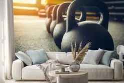 Naklejka: Kettlebells