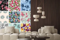 Naklejka: Klasyczny zestaw wzór