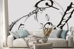 Naklejka: Koala, mis, eukaliptus