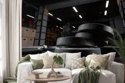 Naklejka: Kobiece crossfit sportowca ćwiczeń