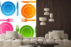 Naklejka: Kolor 4 płyty