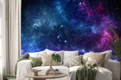 Naklejka: Kolorowa galaktyka